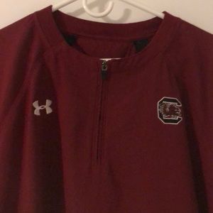 USC Gamecocks Under Armour Zip-Up Size XXL